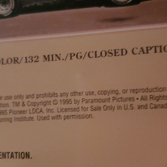 Terms of Endearment 1995 Laser Disc Movie Double Disc Widescreen - Picture 5 of 5